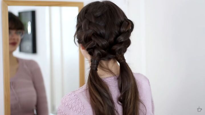 5 super cute and easy hairstyles for long hair, Braided pigtails