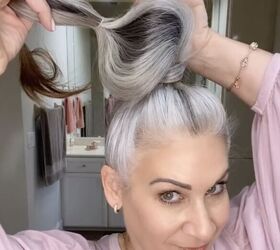 Use your claw clip to turn up the volume on this gorgeous hairstyle