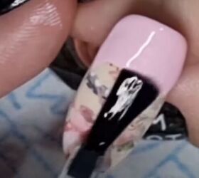 how to diy super cute love letter nails for valentine s day, Creating ombr nail design