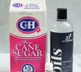 peppermint sugar scrub, 3 ingredients needed for peppermint sugar scrub