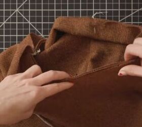 how to sew a cute and cozy sweater, Cuffs and waistband