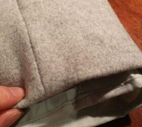 shorten a jacket sleeve by hand elise s sewing studio, Hem the lining by machine