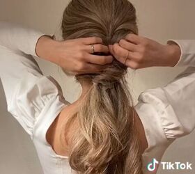 the perfect hairstyle for spring, Twisting and braiding hair
