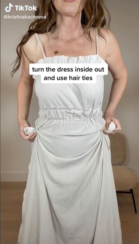 How to Turn Your Maxi Dress Into a Mini