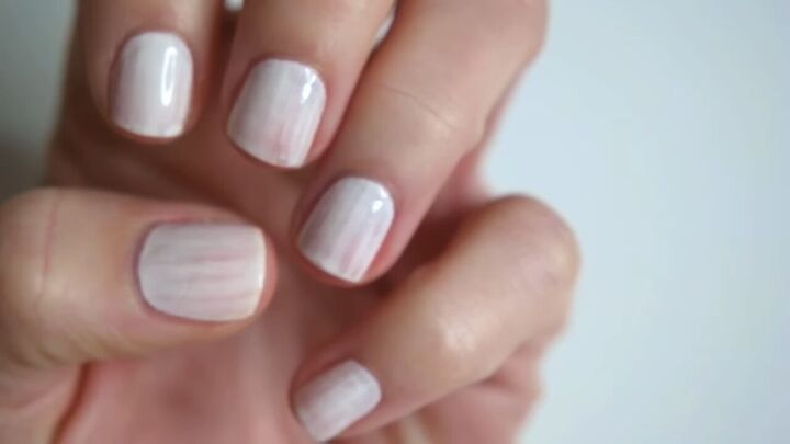 streak free tutorial how to float nail polish, Streaky nail polish