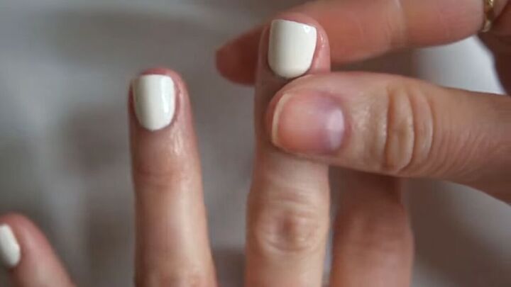 streak free tutorial how to float nail polish, Applying cuticle oil