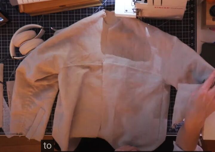 how to sew a super comfortable and stylish shirt, Top stitching