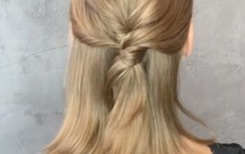 Beautiful Half-up Hairstyle Sure to Impress