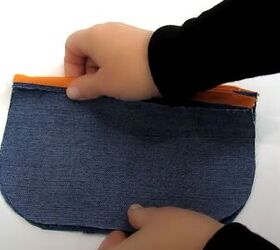 How To DIY 2 Cute Denim Pouches Upstyle   How To Diy 2 Cute Denim Pouches 