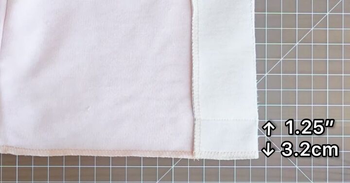 how to draft a sewing pattern create a cute diy hoodie, Lower hem