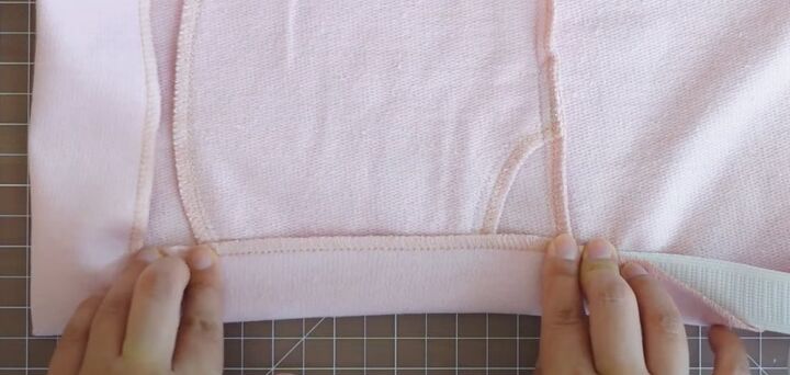 how to draft a sewing pattern create a cute diy hoodie, Lower hem