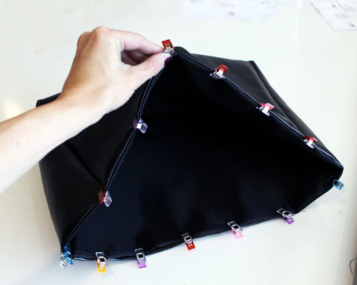 make this diy messenger bag w printable pdf sewing pattern, Canvas Messenger Bag instructions 2