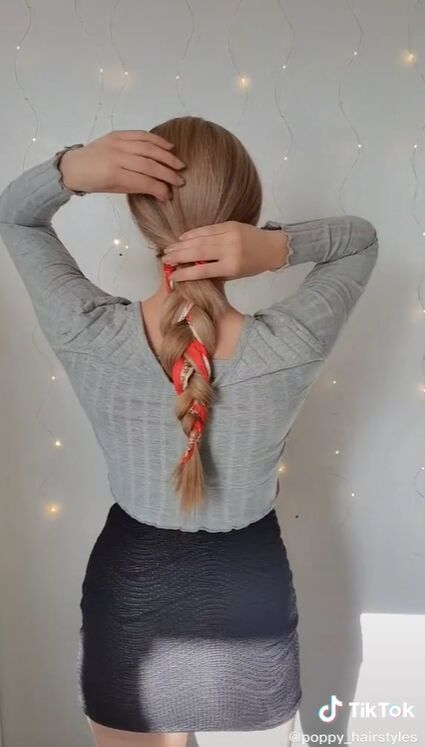 valentine s day hair inspo for a new look, Braiding hair