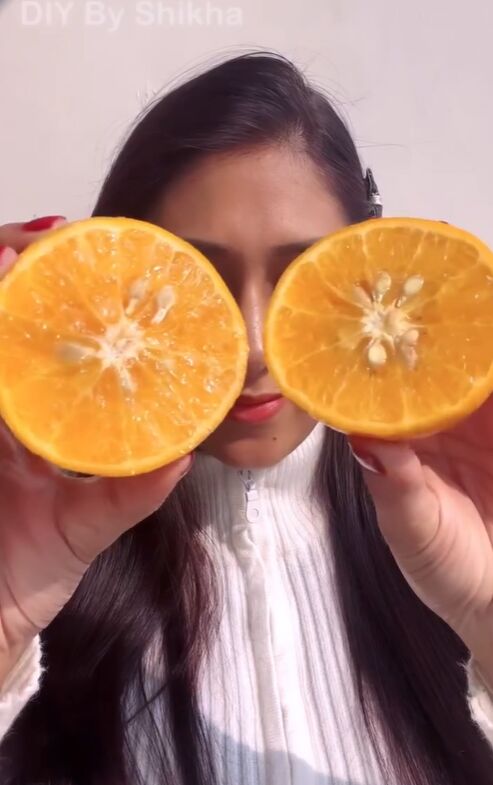 get brighter skin by using this easyremedy twice a week, Orange