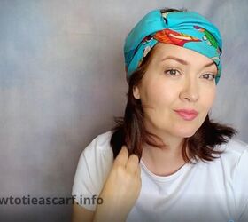 6 Silk Scarf Headband Hairstyles + Cute Variations | Upstyle