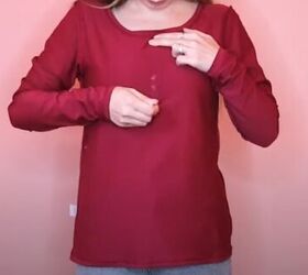 no sew ideas how to diy 6 cute crop tops from t shirts, Marking fabric