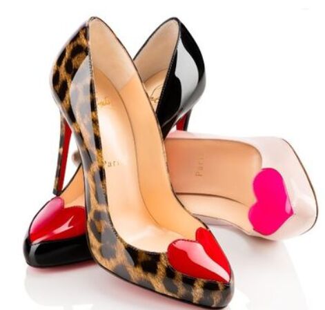 glam valentine outfit ideas and cute diy heart shoes to match them