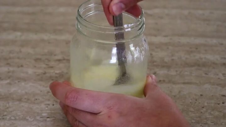 follow this super easy natural deodorant recipe, Adding essential oils