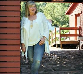 cardigan crazy thoughts on wearing distressed denim after 40, Fall Fashion Caslon Cardigan Fashion For Women Over 40 Full Figured Fashion