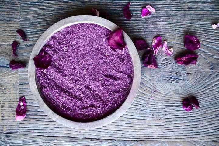 make rose petal powder recipe for glowing skin, how to make rose petal powder