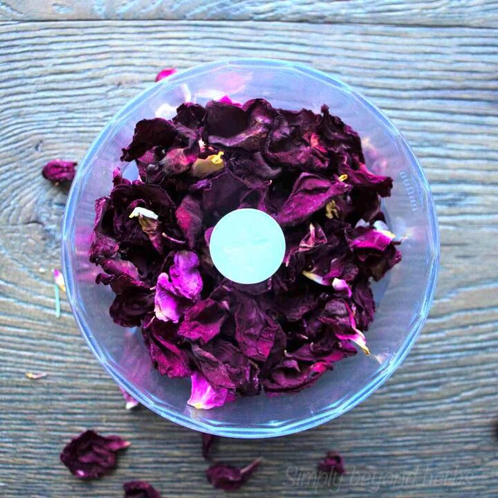 make rose petal powder recipe for glowing skin, making rose petal powder