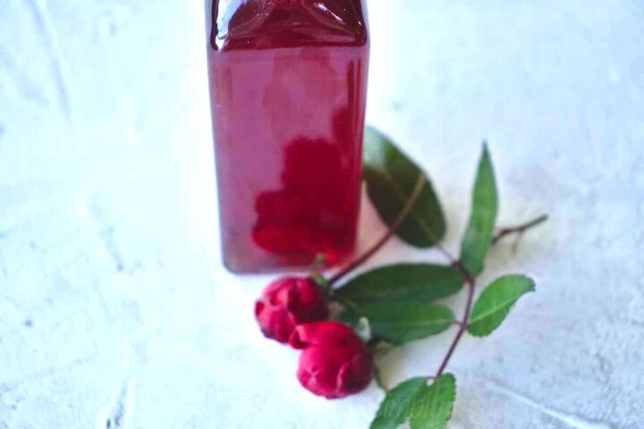 make rose petal powder recipe for glowing skin, rose syrup