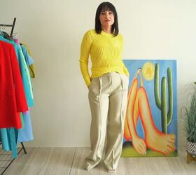 colorful outfit ideas how to wear bright colors, Colorful sweater