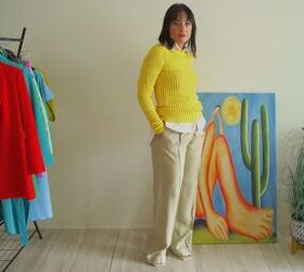 colorful outfit ideas how to wear bright colors, Layering