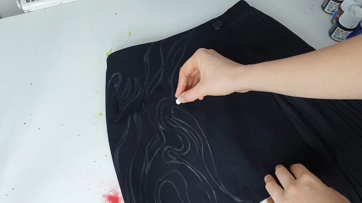 hand painting on clothes 3 unique ideas, Sketching design