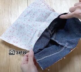 How to Make a Cute Crossbody Bag Out of Jeans | Upstyle