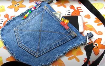 How to DIY a Super Easy Jean Bag