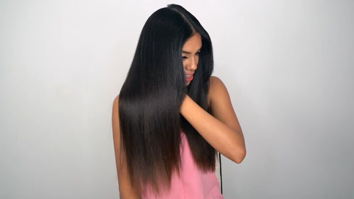 easy hair tutorial blow dry your hair straight like a professional, How to blow dry your hair straight like a professional