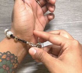 hack for how to put a bracelet on by yourself