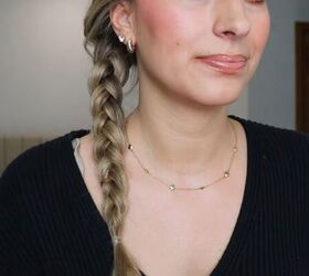 hair tutorial cute and easy braid hack, Regular 3 strand braid
