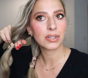hair tutorial cute and easy braid hack, Creating opening