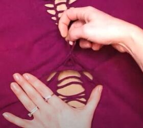 shirt weaving tutorial create a cute dragonfly and butterfly top, Weaving dragonfly