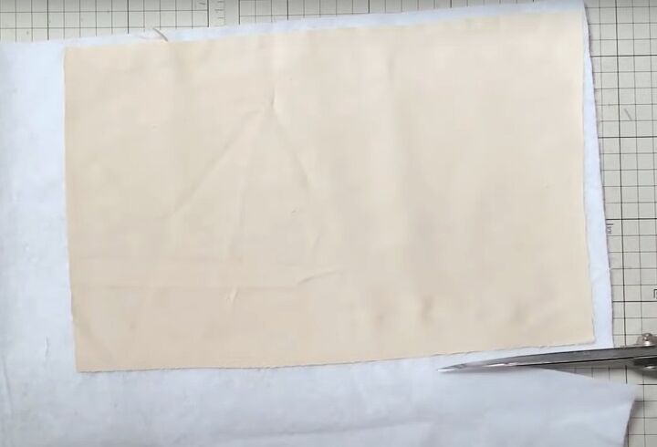 how to diy a cute crossbody bag free pattern, Cutting