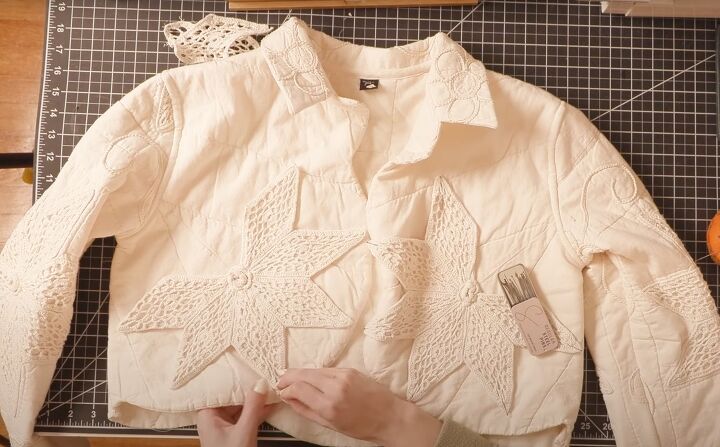 how to diy a super fabulous quilt coat, Pockets