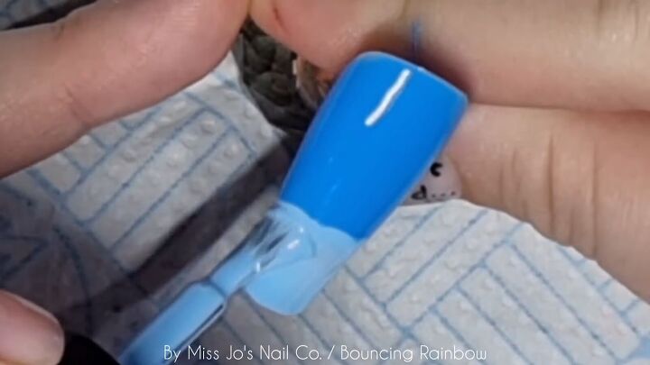 easy st patrick s day nails tutorial, Painting base
