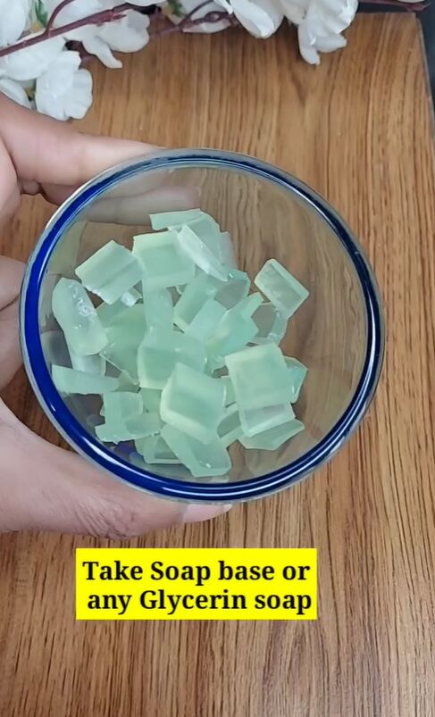 diy skin lightening soap with all natural ingredients, Chopped up soap