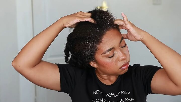 how to remove braids in 8 easy steps, Applying pre poo treatment