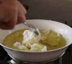 how to make luxurious whipped shea body butter, Melting ingredients