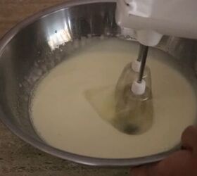 how to make luxurious whipped shea body butter, Whipping the mixture