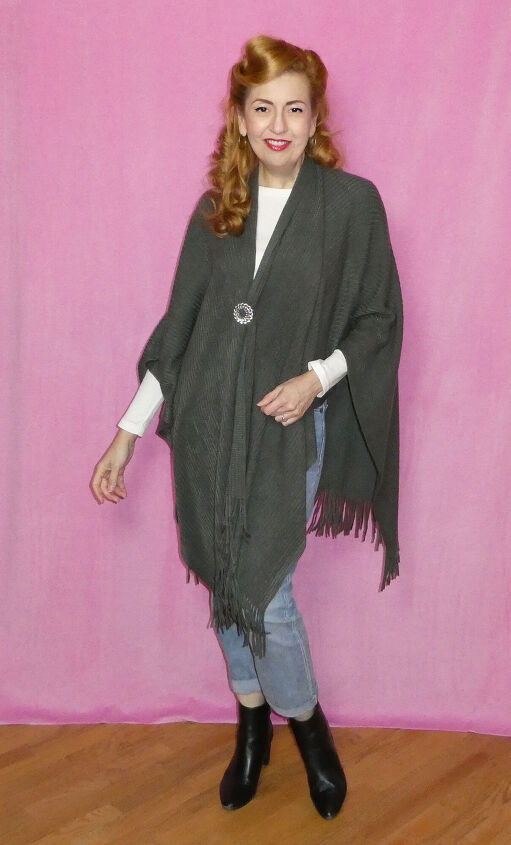 How to Wear a Ruana Wrap | Upstyle