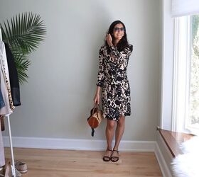 how to style a wrap dress in 14 creative ways, Easy weekend style