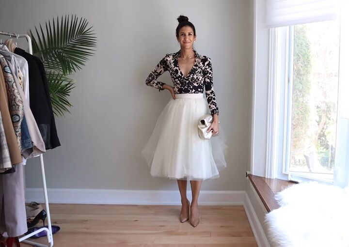 how to style a wrap dress in 14 creative ways, Ballerina inspired style