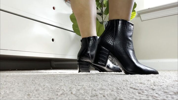 styling tutorial how to dress expensive on a budget, Black boots