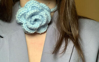 Make Your Own Crochet Flower Choker (Beginner Friendly)
