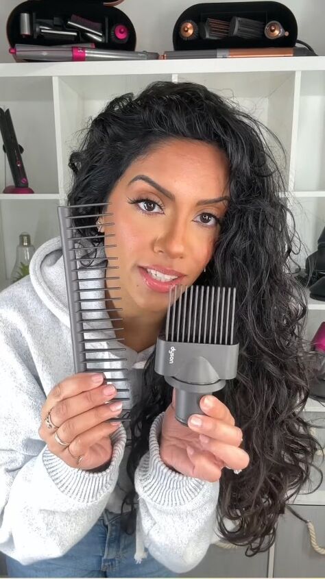get voluminous hair in minutes with this super easy hack, Comb and attachment