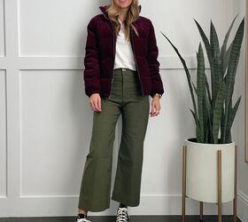 can you wear cropped wide leg pants in winter outfits merrick s art, wide leg pants high top sneakers